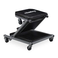 Darbo platforma Relaxdays 10049685_957, platforma ir taburetė, 91 × 12 × 41 cm