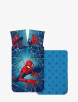 Spider-man - Bed Linen Spiderman 1928 - 140X200 60X63 Cm - Patalynės komplektas - Mėlyna