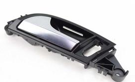 VAG Naujas OEM Audi Q7 kairės priekinės durų vidinis veikimo rankenėlė Nero juoda 4L0837019AH77