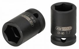 1/2" šešiakampė smūginė galvutė, trumpa 32mm, KS Tools