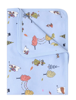 Lindex - Baby Blanket With Moomin - Kūdikių antklodė - Mėlyna
