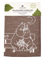 Emendo - Love Moomin Bench Towel 50 X 150 Cm - Pirties aksesuarai - Ruda