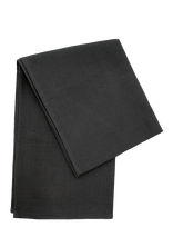 Emendo - Sauna Bench Towel, Dark Grey Waffle 50 X 150 Cm - Pirties aksesuarai - Pilka