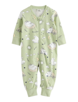 Lindex - Moomin Pyjama Onesie - Pižama - Žalia