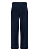 Bruun & Stengade - Bs Coco Regular Fit Pants - Tiesaus kirpimo džinsai - Tamsiai mėlyna