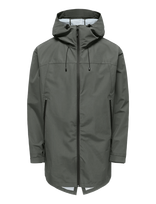 ONLY & SONS - Onsraz Technical Shell Jkt Long Otw Cs - Parka stiliaus striukė - Pilka