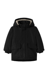 Name It - Nmmmarlow Parka Jacket Tb - Striukė - Juoda