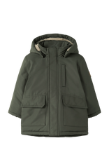 Name It - Nmmmarlow Parka Jacket Tb - Striukė - Chaki spalva