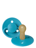 Mininor - Latex Pacifier 6M "Opal Lake" 2 Pcs - Čiulptukas - Mėlyna