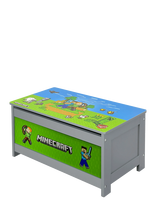 Minecraft - Chest / Bench - Sandėliavimo dėžė - Pilka