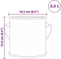 Sienų dažai Žalia 2,5 L Sienos spausdinimas