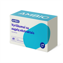 Ambio Vyriškumui su augalų ekstraktais kaps. N60 (Limedika)