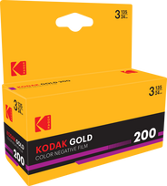 Eastman Kodak Gold 200 135-24 exp 3-pack Horizontal