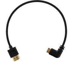 HDMI Laidas - Mitoya HDMI 2.1 Type A–Mini HDMI Laidas Su Kampine Jungtimi 30 cm