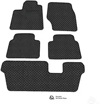 Kilimėliai QuiltyMats FORD GALAXY, S-MAX, Juodas-Juodas /11-MAX3 - Atstumas tarp fiksatorių Vairuotojo kilimėlyje - 31,5 cm