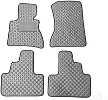 Kilimėliai QuiltyMats BMW X3 2003-2010 (E83) (4 vnt.), D.Gray-Gray /33-14