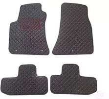 Kilimėliai QuiltyMats DODGE CHALLENGER 2008-2023 (4 vnt.), Juodas-Raudona /16-14