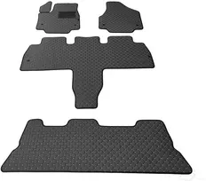 Kilimėliai QuiltyMats CHRYSLER PACIFICA 2021+ (I, II ir III eilės, Hibridas) /13-MAX4