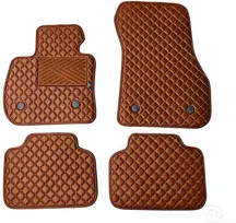 Kilimėliai QuiltyMats BMW 2 ser. 2014-2021 (F45) (4 vnt.), Brown-Brown /55-14