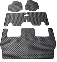 Kilimėliai QuiltyMats CHRYSLER PACIFICA 2016+ (5 vnt.), Juodas-Juodas /11-MAX3