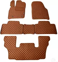 Kilimėliai QuiltyMats DODGE DURANGO 2011+ (I, II ir III eilės 6v.) (5 vnt.), Brown-Brown /55-MAX3