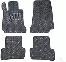 Kilimėliai QuiltyMats MERCEDES-BENZ C-class W205 2014-2021 (4 vnt.), Juodas-Gray /13-14