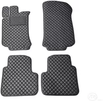 Kilimėliai QuiltyMats MERCEDES-BENZ R-class W251 2005-2015 (4 vnt.), Juodas-Juodas /11-14