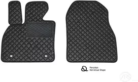 Kilimėliai QuiltyMats OPEL COMBO 2001-2011 (2 vnt.), Juodas-Juodas /11-12
