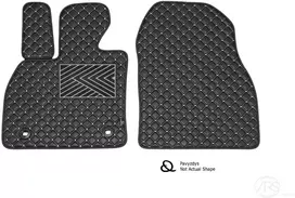 Kilimėliai QuiltyMats OPEL COMBO 2001-2011 (2 vnt.), Juodas-Gray /13-12