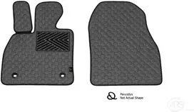 Kilimėliai QuiltyMats OPEL COMBO 2001-2011 (2 vnt.), D.Gray-Gray /33-12