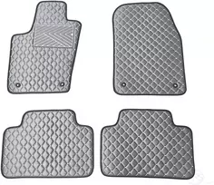 Kilimėliai QuiltyMats JEEP GRAND CHEROKEE 2010-2020 (4 vnt.), D.Gray-Gray /33-14