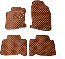 Kilimėliai QuiltyMats LEXUS NX 2014-2021 (4 vnt.), Brown-Brown /55-14