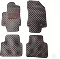 Kilimėliai QuiltyMats OPEL CROSSLAND X 2017-2024 (4 vnt.), Juodas-Raudona /16-14