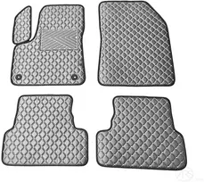 Kilimėliai QuiltyMats PEUGEOT 3008 2017-2024 (4 vnt.), D.Gray-Gray /33-14