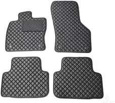 Kilimėliai QuiltyMats SKODA OCTAVIA 2020+ (4 vnt.), Juodas-Juodas /11-14