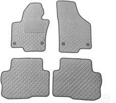 Kilimėliai QuiltyMats SKODA SUPERB 2008-2015 (4 vnt.), D.Gray-Gray /33-14