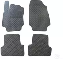 Kilimėliai QuiltyMats RENAULT CAPTUR 2013-2018 (4 vnt.), Juodas-Juodas /11-14