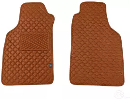 Kilimėliai QuiltyMats LIGIER JS50 2012+ (2 vnt.), Brown-Brown /55-12