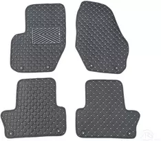 Kilimėliai QuiltyMats VOLVO XC60 2008-2017 (4 vnt.), Juodas-Gray /13-14