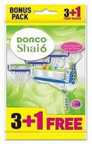Skutimosi peiliukas, vienkartinis Dorco Shai 6, 4 vnt