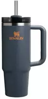 Stanley Thermo puodelis su šiaudeliu The Quencher H2.O FlowState Tumbler 0,89 l pilkas