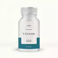 Grasole L-GLYCINE, MAISTO PAPILDAS, 90 kaps.