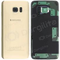 Samsung Galaxy S7 Edge galinis dangtelis (platinos aukso) (originalus)