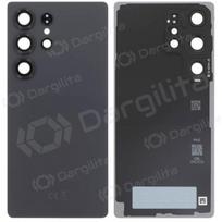Samsung Galaxy S25 Ultra galinis dangtelis (juodas) (originalus)