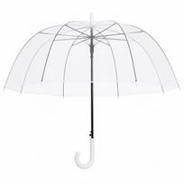 Permatomas skėtis automatinis atidarymas, 93–95 cm, 1 vnt.