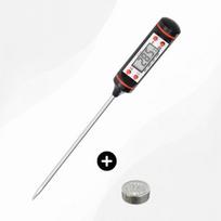 Elektroninis maisto zondo termometras - juodas