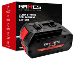 Gares akumuliatorius, skirtas Bosch GBA 1600A02149 1600A002U5, 18 V 6Ah