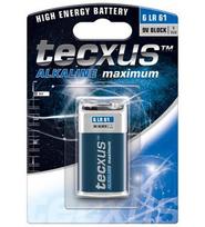 Tecxus 6Lr61 1-Bl Single-Use Battery  9V Alkaline