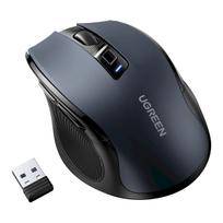 R-Go Tools UGREEN MU006 Mouse Office Right-hand RF Wireless + Bluetooth Optical 4000 DPI / black