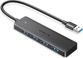UGREEN 25851 USB 3.0 4-Port Hub USB-A to 4xUSB Docking / USB 3.2 Gen 1 (3.1 Gen 1) Type-A